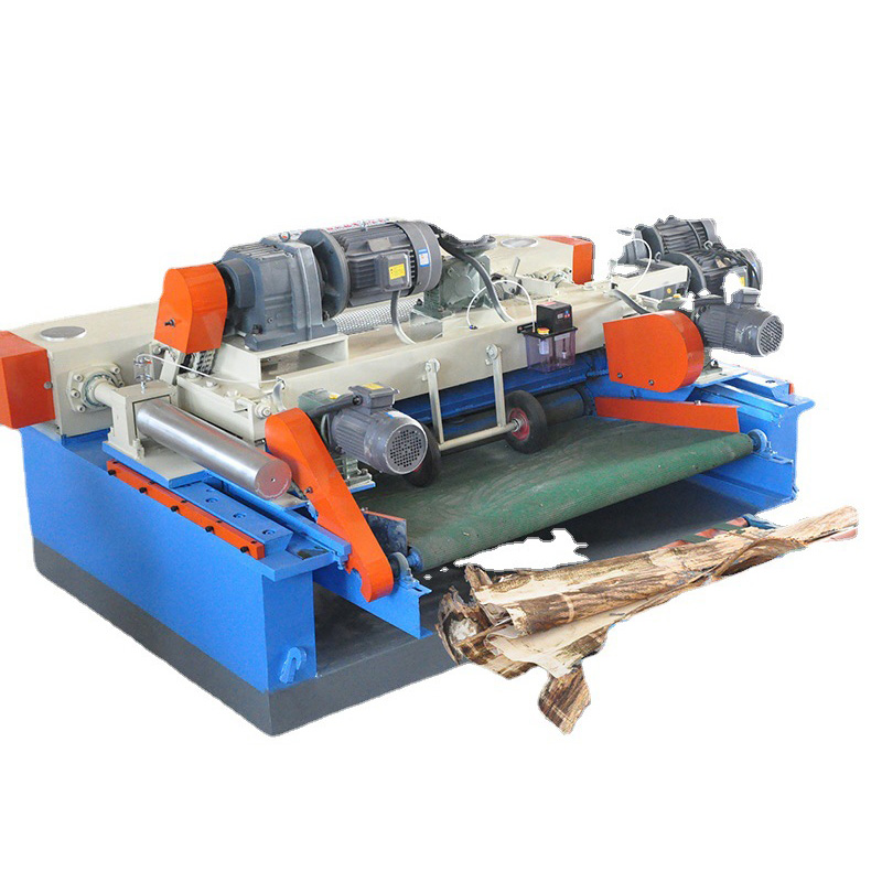 Spindle Veneer Peeling Machine