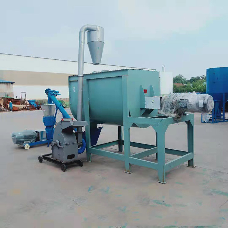 Flat Die Animal Feed Pellet Production Line 2