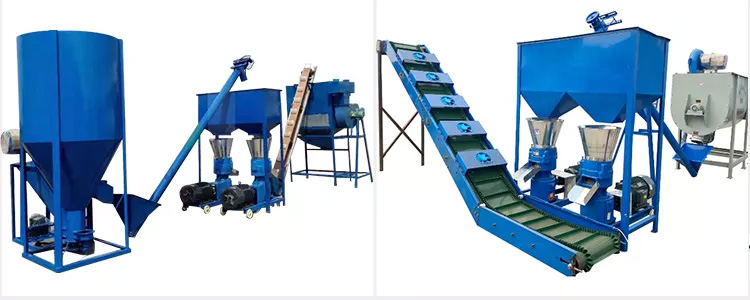 Flat Die Chicken Feed Pellet Production Line 2