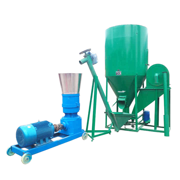 Flat Die Sheep Feed Pellet Production Line 2