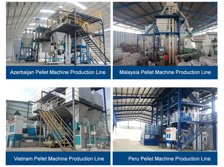 Ring Die Chicken Feed Pellet Mill Production line