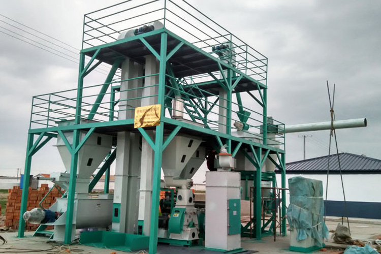 Ring Die Duck Feed Pellet Mill Production Line