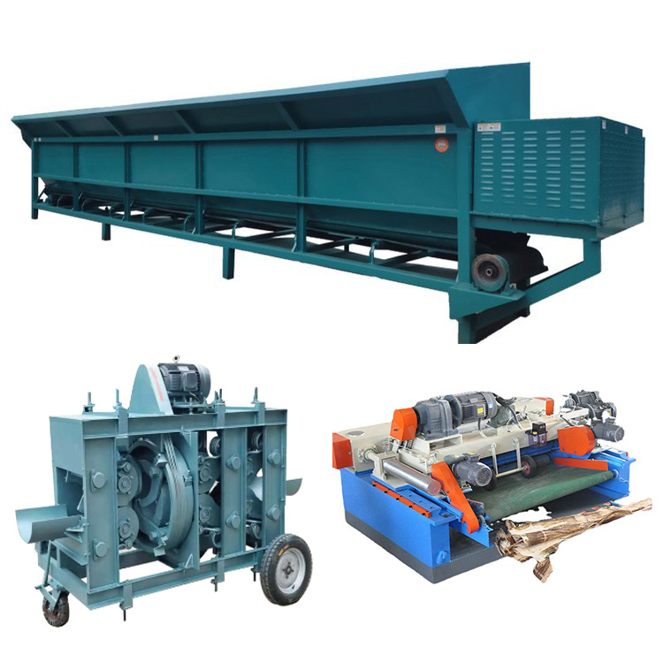 Wood Peeling And Debarking Machine