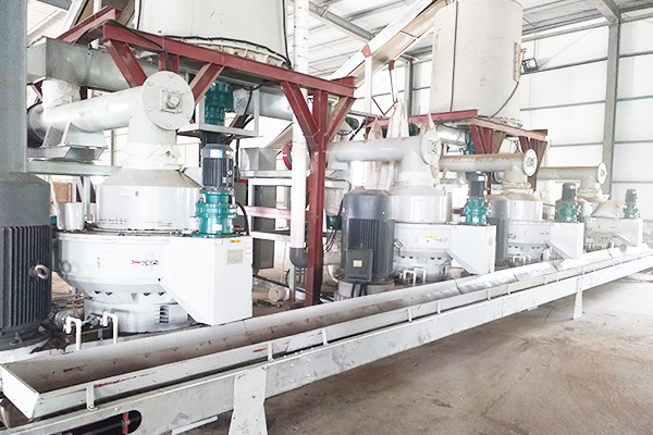 8-10T/H Wood Pellet Machine Production Line In Colombia